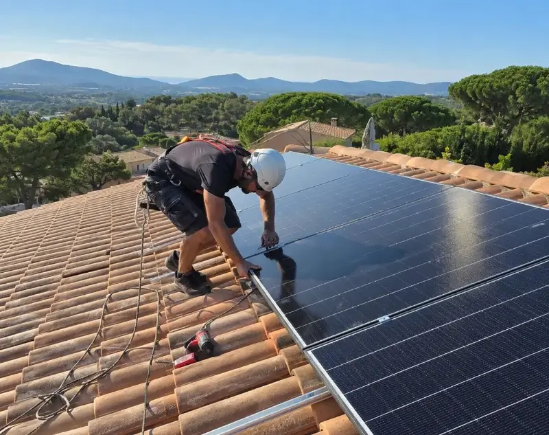 Installateur panneaux solaires Les Brulais — pose photovoltaïque sur toiture